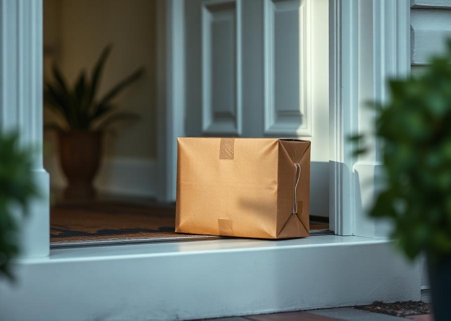 Treatment delivered discreetly to a doorstep